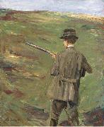 Max Liebermann Hunter in the dunes Germany oil painting artist